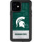 Michigan State University Jersey Split iPhone 12 Waterproof Case