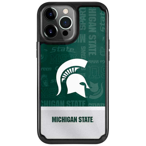 Michigan State University Jersey Split iPhone Cases
