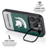Michigan State University Jersey Split iPhone 13 Pro Max Kickstand Case