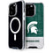 Michigan State University Jersey Split iPhone 13 Pro Max MagSafe Case