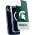 Michigan State University Jersey Split iPhone 14 MagSafe Case