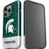 Michigan State University Jersey Split iPhone 14 Pro Impact Case