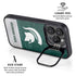 Michigan State University Jersey Split iPhone 14 Pro Kickstand Case