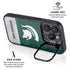 Michigan State University Jersey Split iPhone 14 Pro Max Kickstand Case