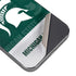 Michigan State University Jersey Split iPhone 14 Pro Max Skin