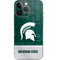 Michigan State University Jersey Split iPhone 14 Pro Skin