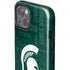 Michigan State University Jersey Split iPhone 15 Plus Impact Case