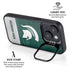 Michigan State University Jersey Split iPhone 15 Plus Kickstand Case