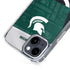 Michigan State University Jersey Split iPhone 15 Plus MagSafe Case