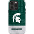 Michigan State University Jersey Split iPhone 15 Pro Impact Case