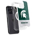 Michigan State University Jersey Split iPhone 15 Pro MagSafe Case