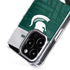 Michigan State University Jersey Split iPhone 15 Pro MagSafe Case