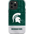 Michigan State University Jersey Split iPhone 15 Pro Max Impact Case