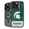 Michigan State University Jersey Split iPhone 15 Pro Max Kickstand Case