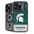 Michigan State University Jersey Split iPhone 15 Pro Max Kickstand Case