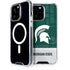 Michigan State University Jersey Split iPhone 15 Pro Max MagSafe Case
