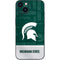 Michigan State University Jersey Split iPhone 15 Skin