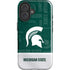 Michigan State University Jersey Split iPhone 16 Plus Impact Case