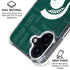 Michigan State University Jersey Split iPhone 16 Plus MagSafe Case
