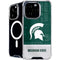 Michigan State University Jersey Split iPhone 16 Pro MagSafe Case