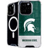Michigan State University Jersey Split iPhone 16 Pro MagSafe Case