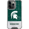 Michigan State University Jersey Split iPhone 16 Pro Max Clear Case