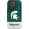 Michigan State University Jersey Split iPhone 16 Pro Max Impact Case