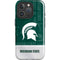 Michigan State University Jersey Split iPhone 16 Pro Max Magsafe Impact Case