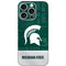 Michigan State University Jersey Split iPhone 16 Pro Skin