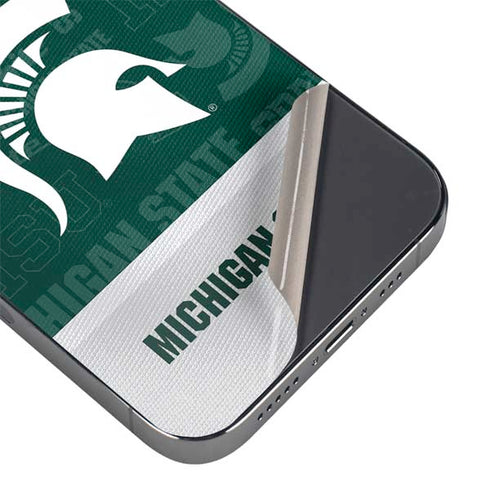 Michigan State University Jersey Split iPhone 16 Pro Skin
