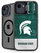 Michigan State University Jersey Split iPhone 16e Kickstand Case