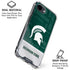 Michigan State University Jersey Split iPhone 16e Clear Case