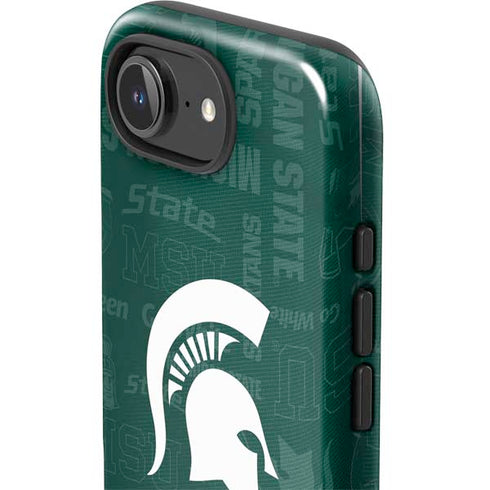 Michigan State University Jersey Split iPhone 16e Impact Case