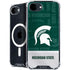 Michigan State University Jersey Split iPhone 16e MagSafe Case