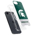Michigan State University Jersey Split iPhone 16e MagSafe Case