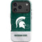Michigan State University Jersey Split iPhone 18 Pro Impact Case