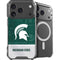Michigan State University Jersey Split iPhone 18 Pro Max MagSafe Case