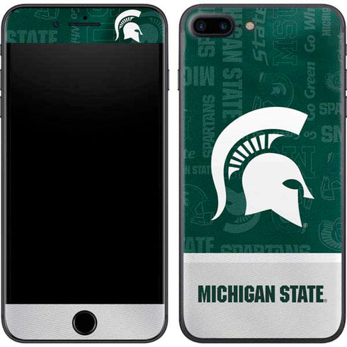 Michigan State University Jersey Split iPhone 7 Plus Skin