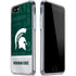 Michigan State University Jersey Split iPhone SE (2nd & 3rd Gen) Clear Case