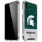 Michigan State University Jersey Split iPhone X/XS Clear Case