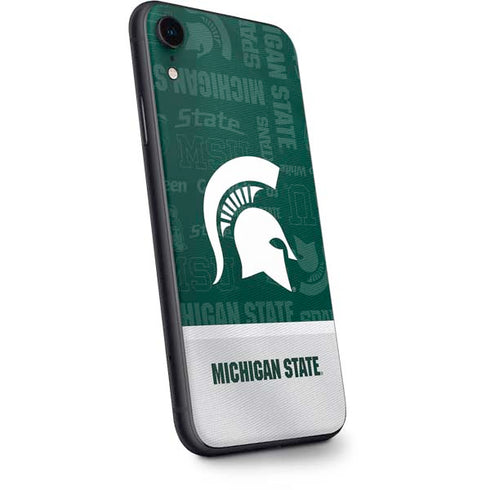 Michigan State University Jersey Split iPhone XR Skin
