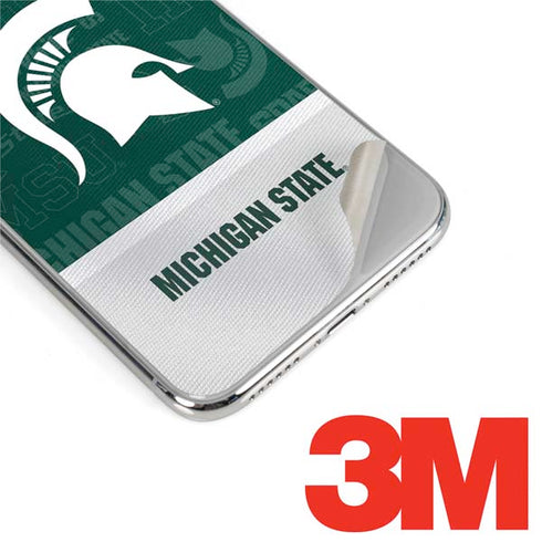 Michigan State University Jersey Split iPhone XS Max Skin