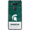 Michigan State University Jersey Split LG K51/Q51 Clear Case