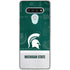 Michigan State University Jersey Split LG Stylo 6 Clear Case