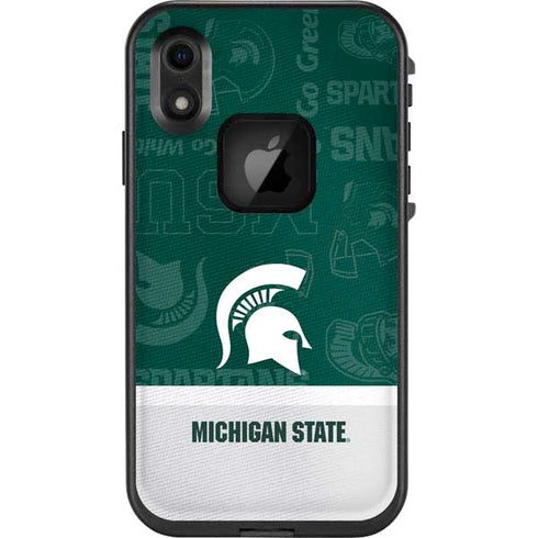 Michigan State University Jersey Split LifeProof Fre iPhone Skin
