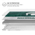 Michigan State University Jersey Split MacBook Air 13in (2020) Case plus Skin