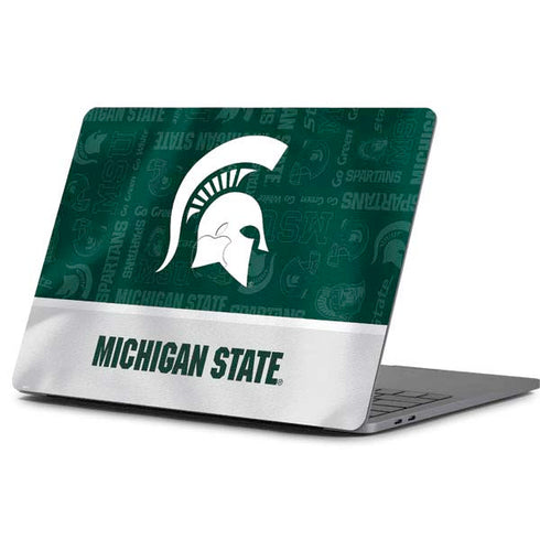 Michigan State University Jersey Split Apple MacBook Pro 13-inch Skin