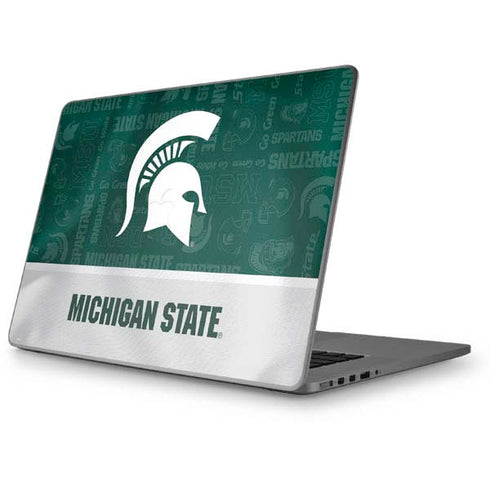 Michigan State University Jersey Split Apple MacBook Pro 17-inch Skin