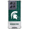 Michigan State University Jersey Split Moto G 5G (2025) Clear Case