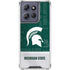 Michigan State University Jersey Split Moto G 5G (2025) Clear Case